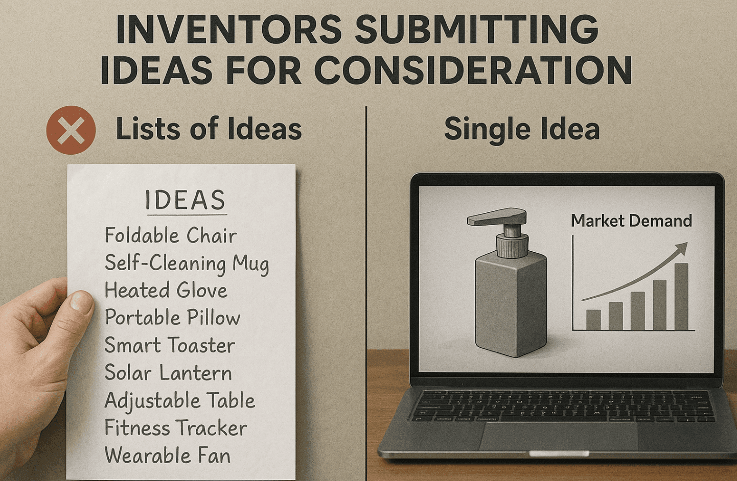 Submit Invention Ideas the Right Way